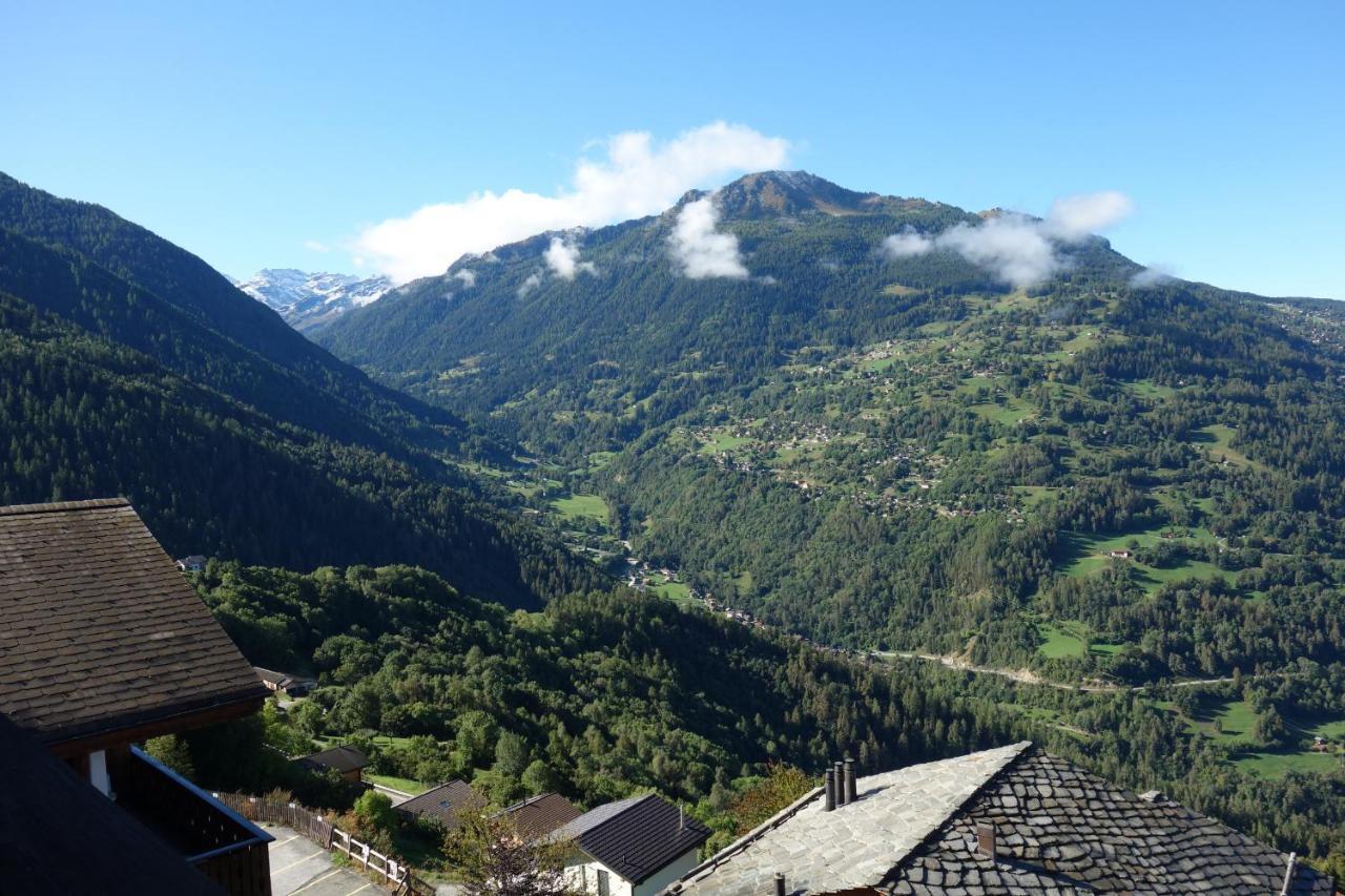 Balcons Du Soleil Sunny & Mountain Apartments By Alpvision Residences Veysonnaz Eksteriør billede