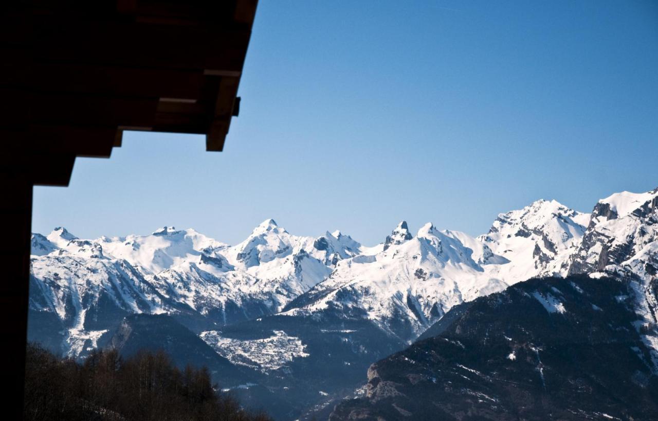 Balcons Du Soleil Sunny & Mountain Apartments By Alpvision Residences Veysonnaz Eksteriør billede
