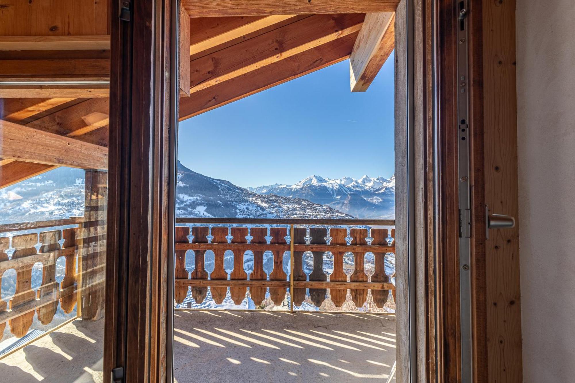 Balcons Du Soleil Sunny & Mountain Apartments By Alpvision Residences Veysonnaz Eksteriør billede