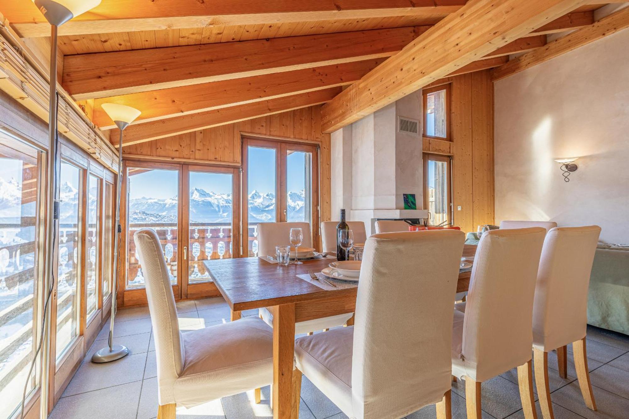 Balcons Du Soleil Sunny & Mountain Apartments By Alpvision Residences Veysonnaz Eksteriør billede