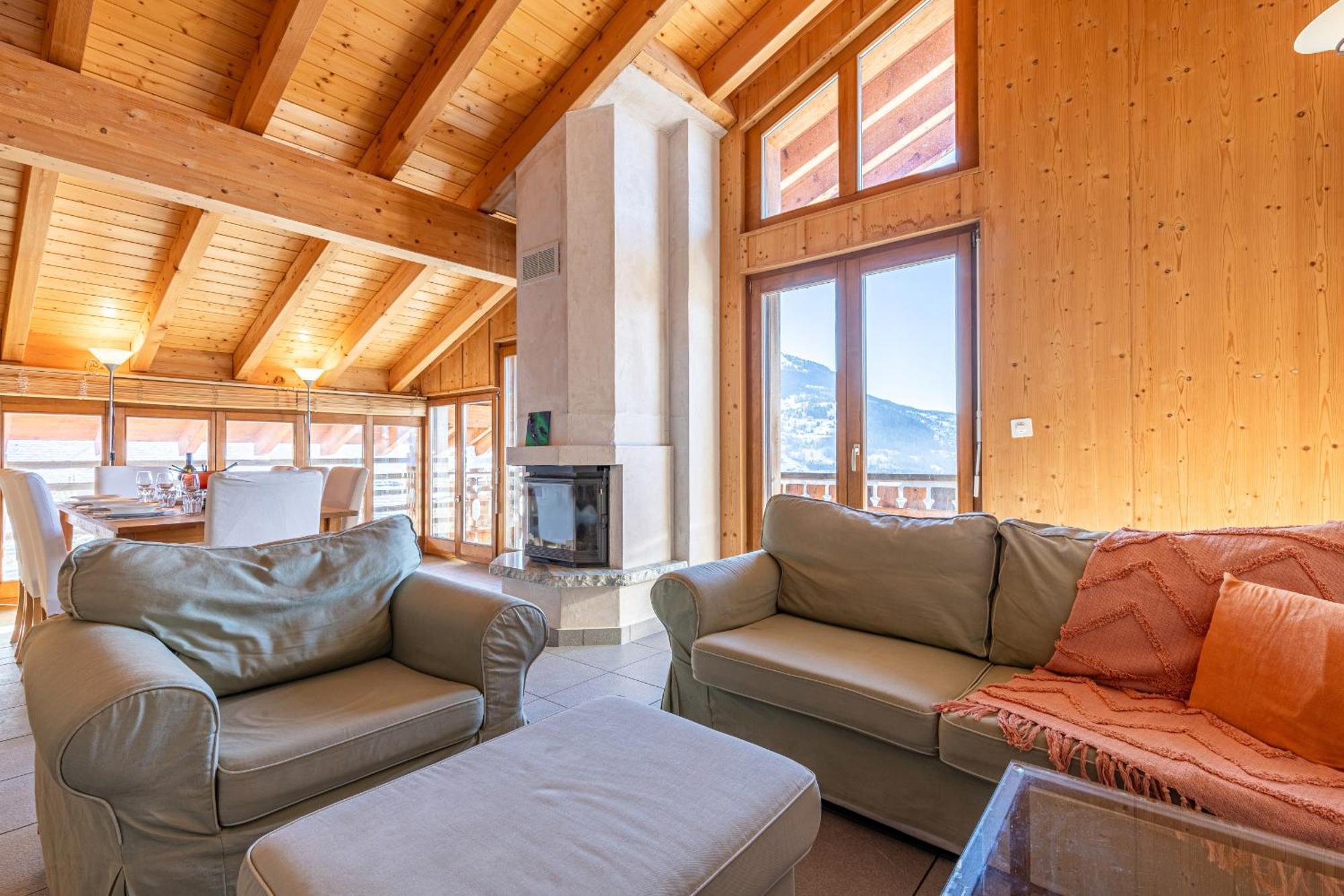 Balcons Du Soleil Sunny & Mountain Apartments By Alpvision Residences Veysonnaz Eksteriør billede